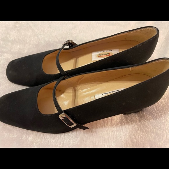 BLACK TALBOT’S ITALIAN HEELS IN SIZE 7N - Picture 2 of 5